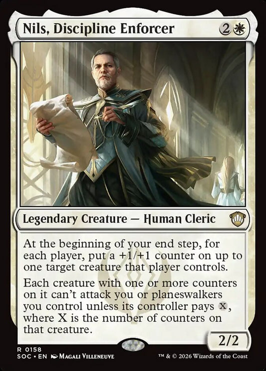 Nils, Discipline Enforcer – Secrets of Strixhaven Commander [SOC] – English – #158