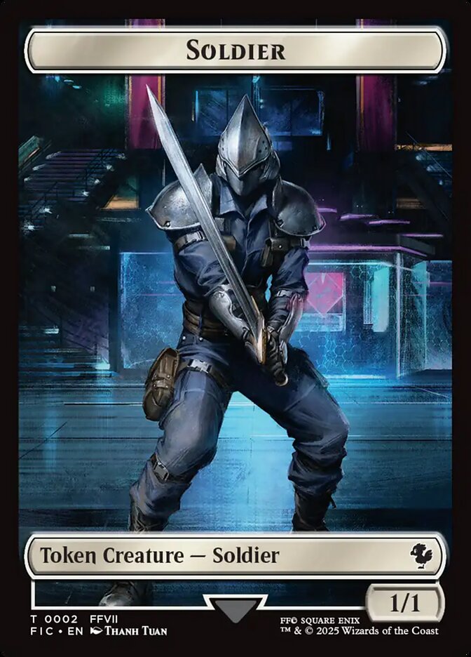 Soldier – Final Fantasy Commander Tokens [TFIC] – English – #2