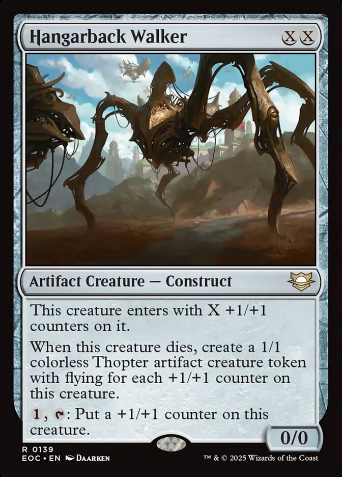 Hangarback Walker – Edge of Eternities Commander [EOC] – English – #139