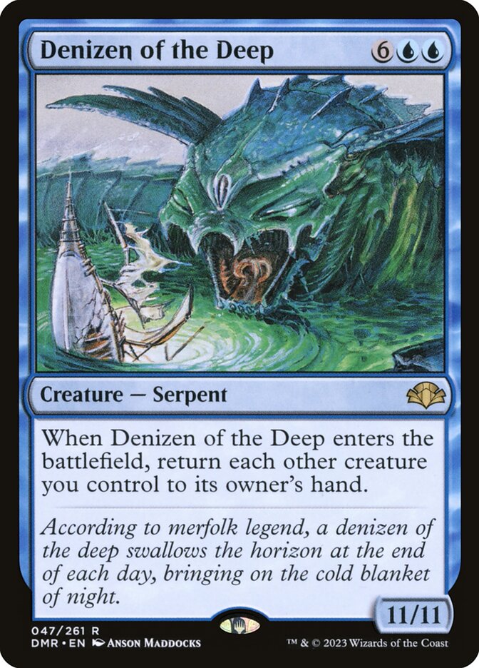 Denizen of the Deep – Dominaria Remastered [DMR] – English – #47