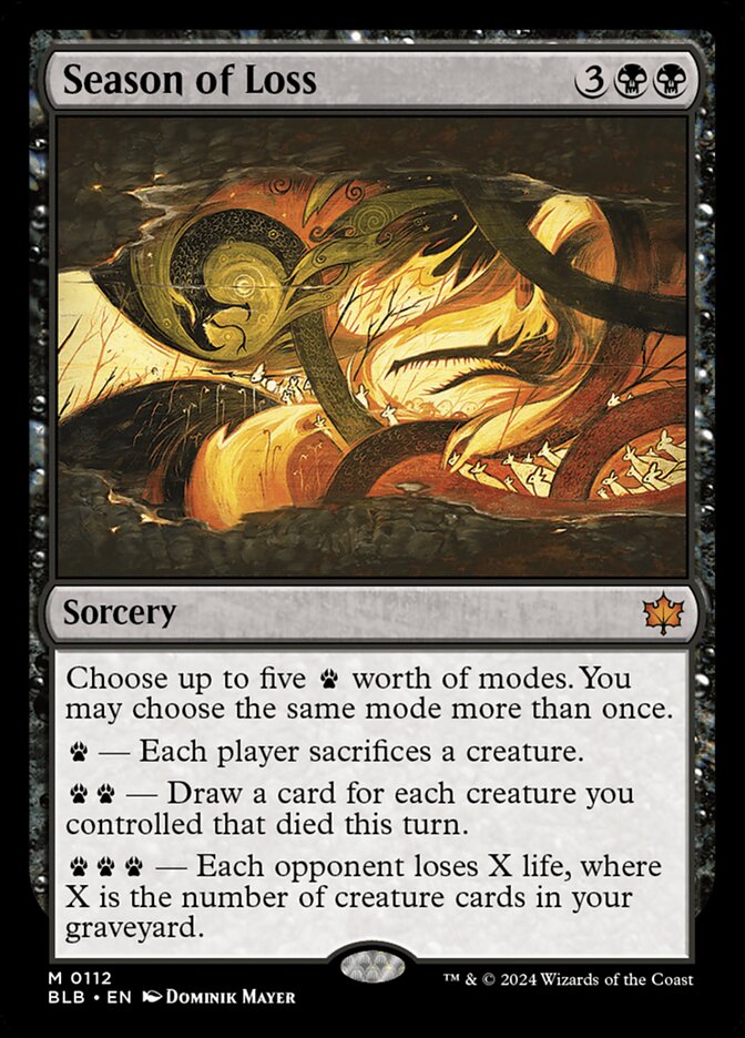 Season of Loss – Bloomburrow [BLB] – English – #112