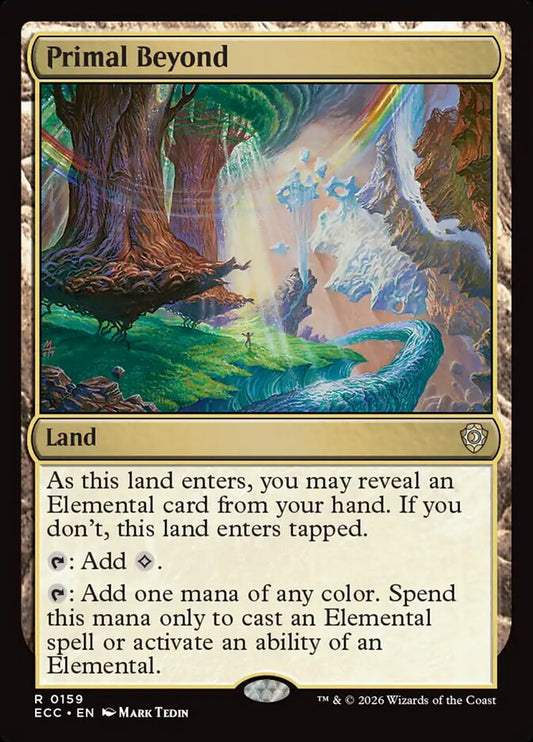 Primal Beyond – Lorwyn Eclipsed Commander [ECC] – English – #159