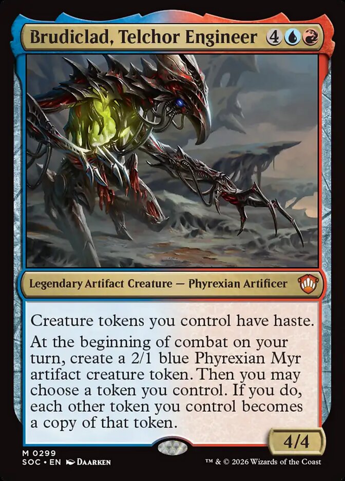 Brudiclad, Telchor Engineer – Secrets of Strixhaven Commander [SOC] – English – #299