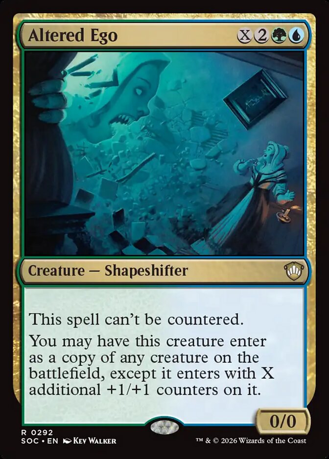 Altered Ego – Secrets of Strixhaven Commander [SOC] – English – #292
