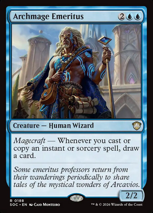 Archmage Emeritus – Secrets of Strixhaven Commander [SOC] – English – #188