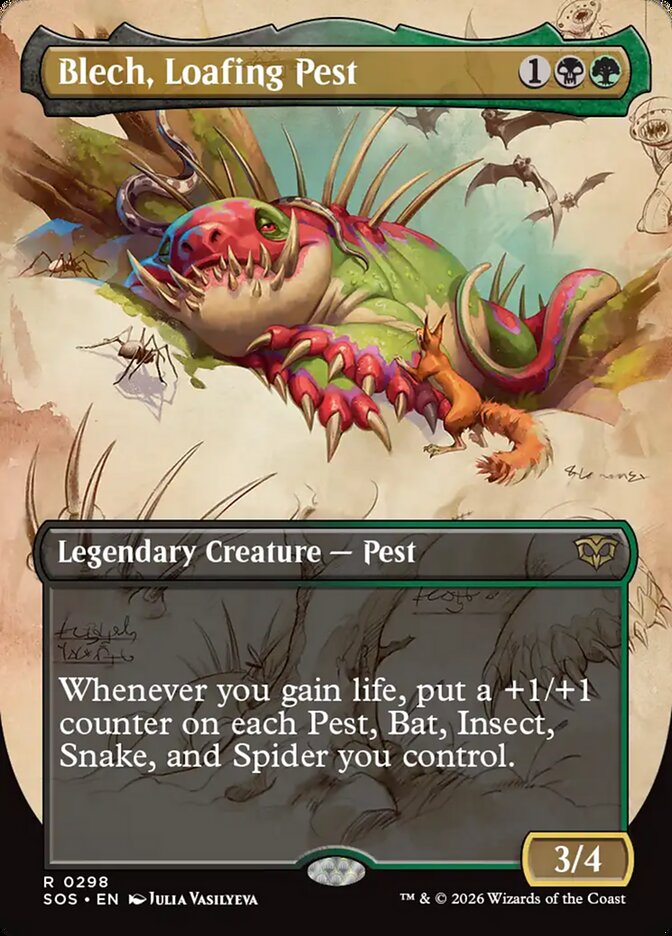Blech, Loafing Pest – Secrets of Strixhaven [SOS] – English – #298