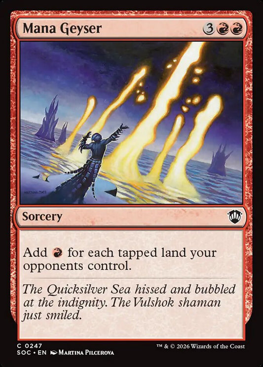 Mana Geyser – Secrets of Strixhaven Commander [SOC] – English – #247