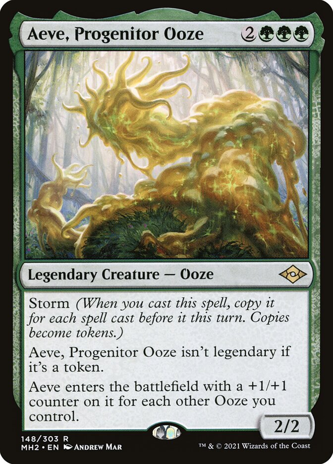 Aeve, Progenitor Ooze – Modern Horizons 2 [MH2] – English – #148