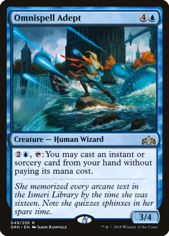 Omnispell Adept – Guilds of Ravnica [GRN] – English – #49