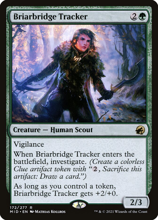 Briarbridge Tracker – Innistrad: Midnight Hunt [MID] – English – #172