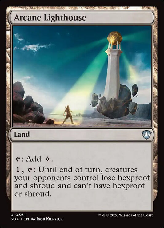 Arcane Lighthouse – Secrets of Strixhaven Commander [SOC] – English – #361