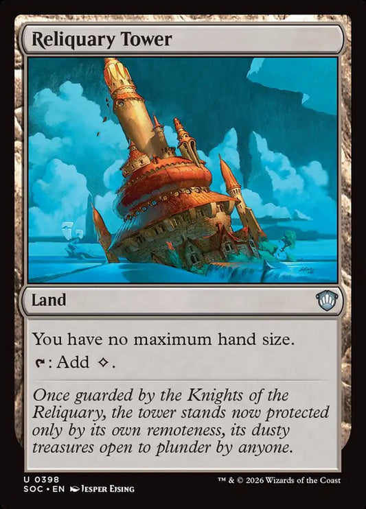 Reliquary Tower – Secrets of Strixhaven Commander [SOC] – English – #398