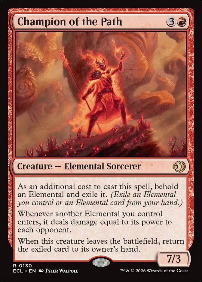 Champion of the Path – Lorwyn Eclipsed [ECL] – English – #130