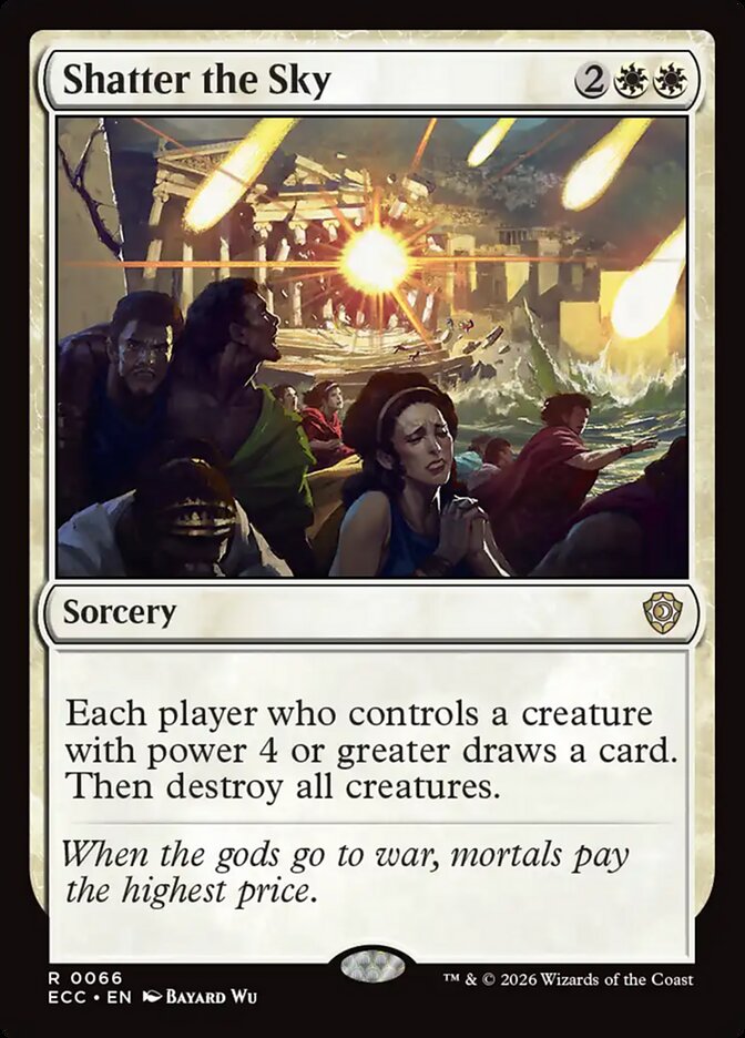 Shatter the Sky – Lorwyn Eclipsed Commander [ECC] – English – #66