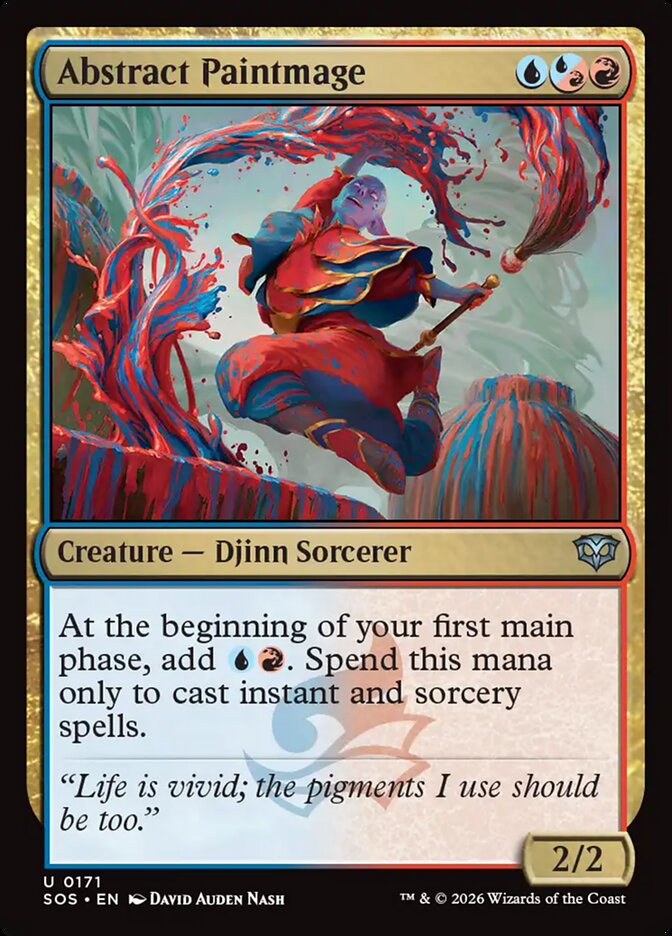 Abstract Paintmage – Secrets of Strixhaven [SOS] – English – #171
