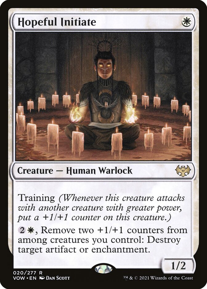 Hopeful Initiate – Innistrad: Crimson Vow [VOW] – English – #20