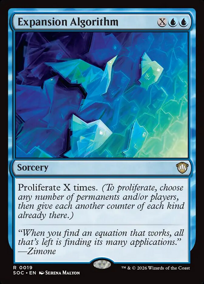 Expansion Algorithm – Secrets of Strixhaven Commander [SOC] – English – #19
