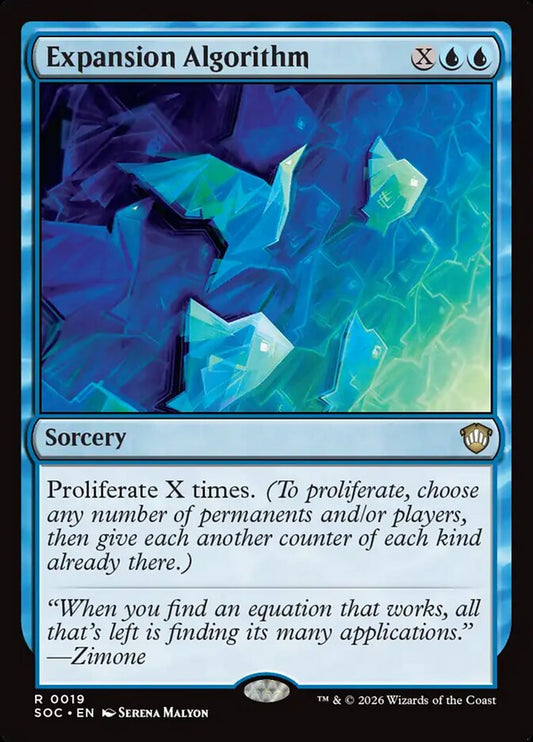 Expansion Algorithm – Secrets of Strixhaven Commander [SOC] – English – #19