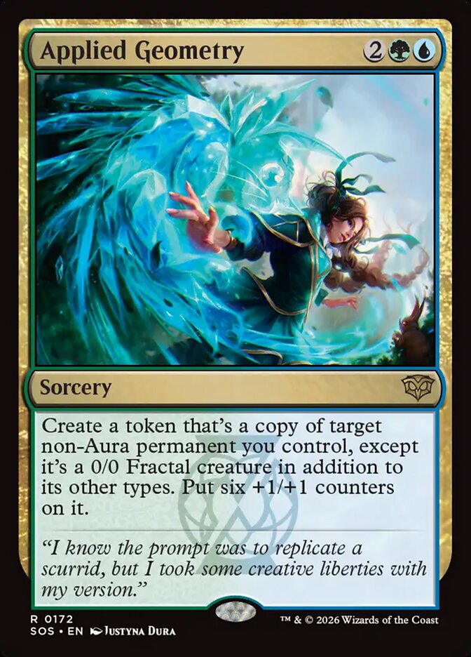 Applied Geometry – Secrets of Strixhaven [SOS] – English – #172