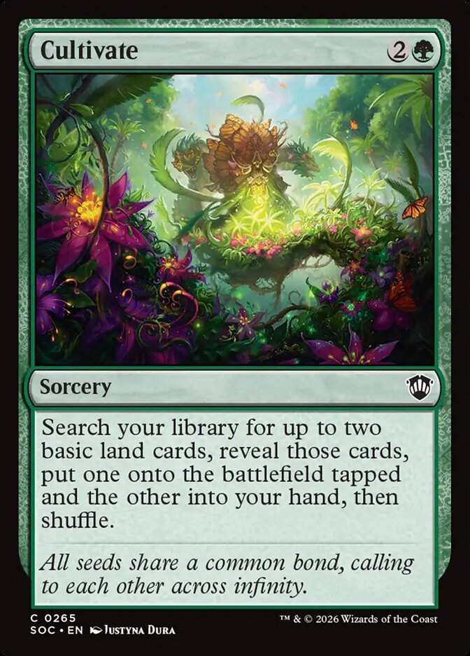 Cultivate – Secrets of Strixhaven Commander [SOC] – English – #265