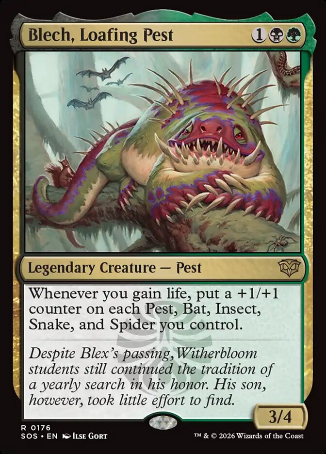 Blech, Loafing Pest – Secrets of Strixhaven [SOS] – English – #176