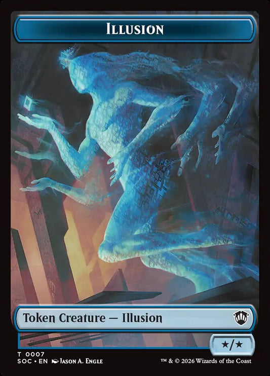 Illusion – Secrets of Strixhaven Commander Tokens [TSOC] – English – #7