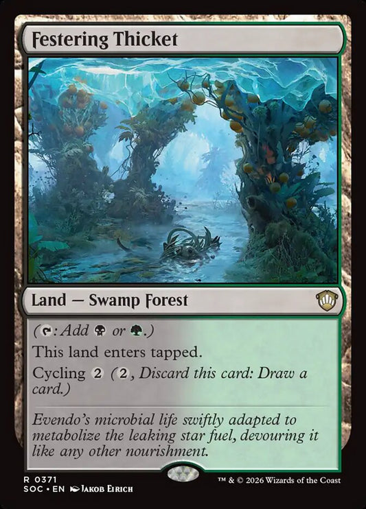 Festering Thicket – Secrets of Strixhaven Commander [SOC] – English – #371