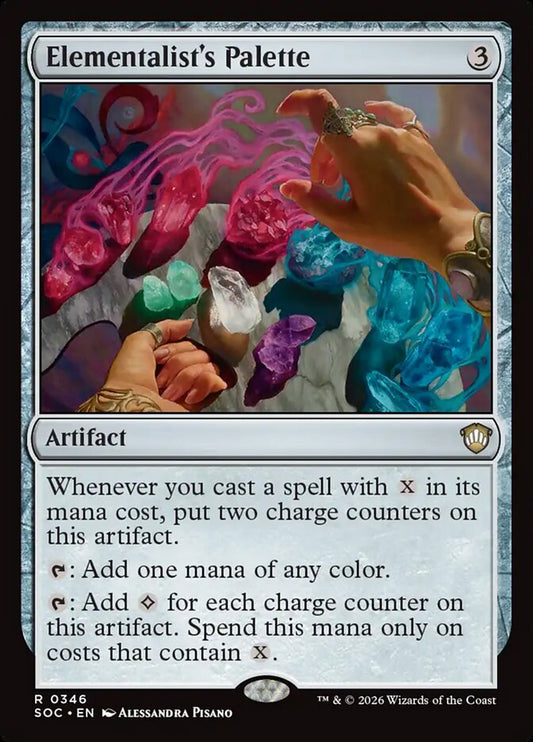 Elementalist's Palette – Secrets of Strixhaven Commander [SOC] – English – #346