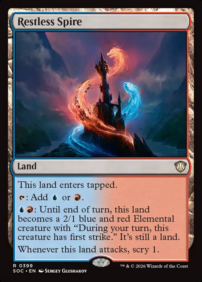 Restless Spire – Secrets of Strixhaven Commander [SOC] – English – #399