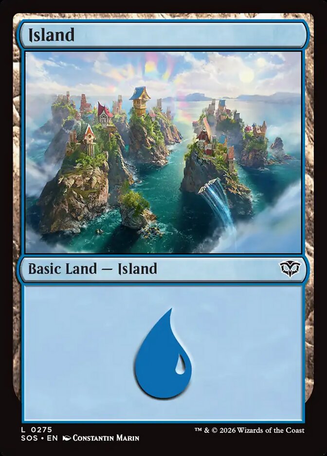Island – Secrets of Strixhaven [SOS] – English – #275