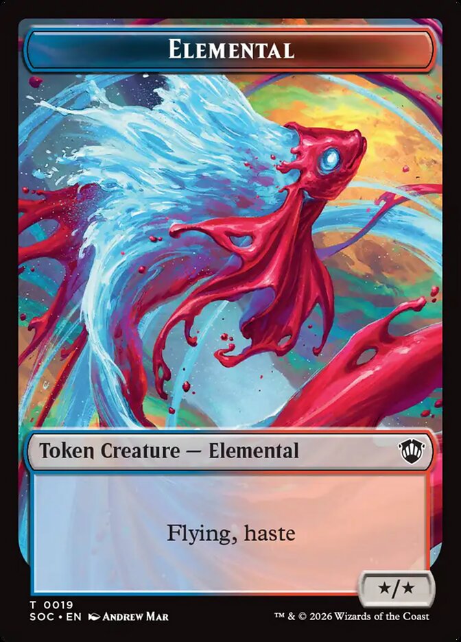 Elemental – Secrets of Strixhaven Commander Tokens [TSOC] – English – #19