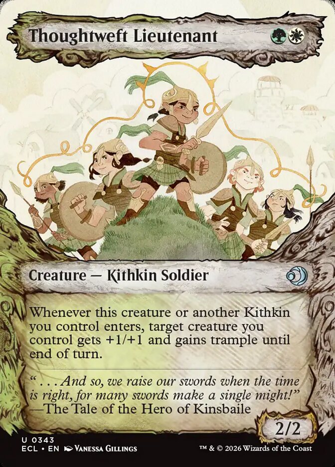 Thoughtweft Lieutenant – Lorwyn Eclipsed [ECL] – English – #343