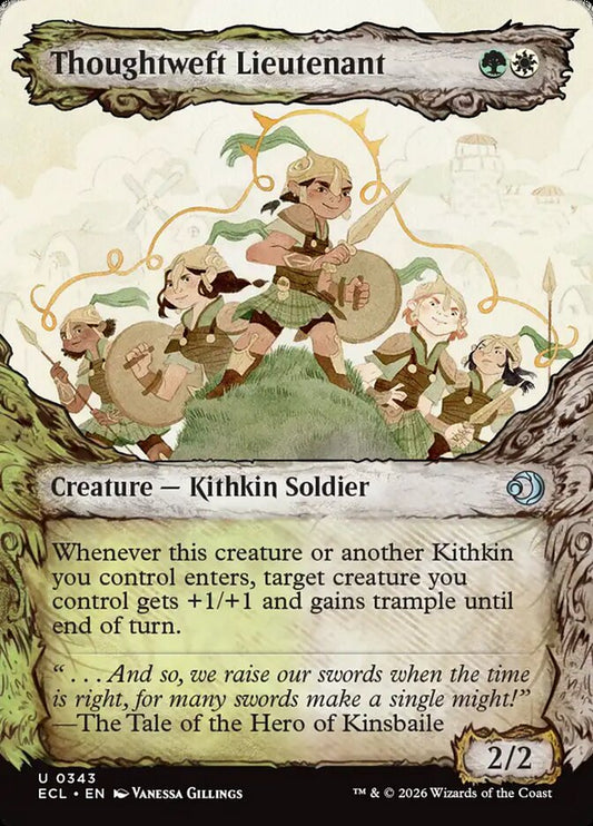 Thoughtweft Lieutenant – Lorwyn Eclipsed [ECL] – English – #343